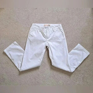❤️ Joe Fresh White Ankle Length Pants Size 2
